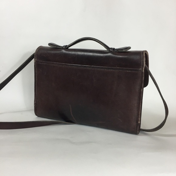Vintage Coach Avenue Crossbody Bag 9886 Brown - Picture 4 of 8